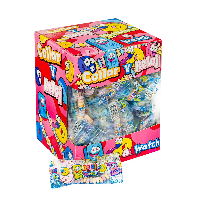 Candy Watch, Süßigkeiten in Uhrenform 14g (Packung mit 100)