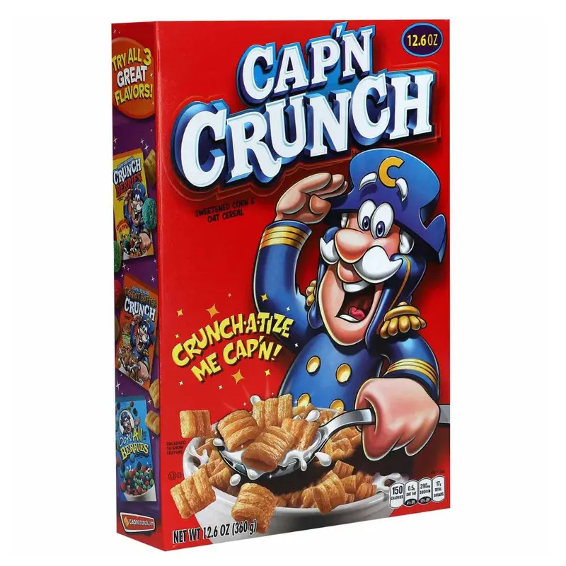 Cap'n Crunch Original, Mais- und Haferflocken 360g