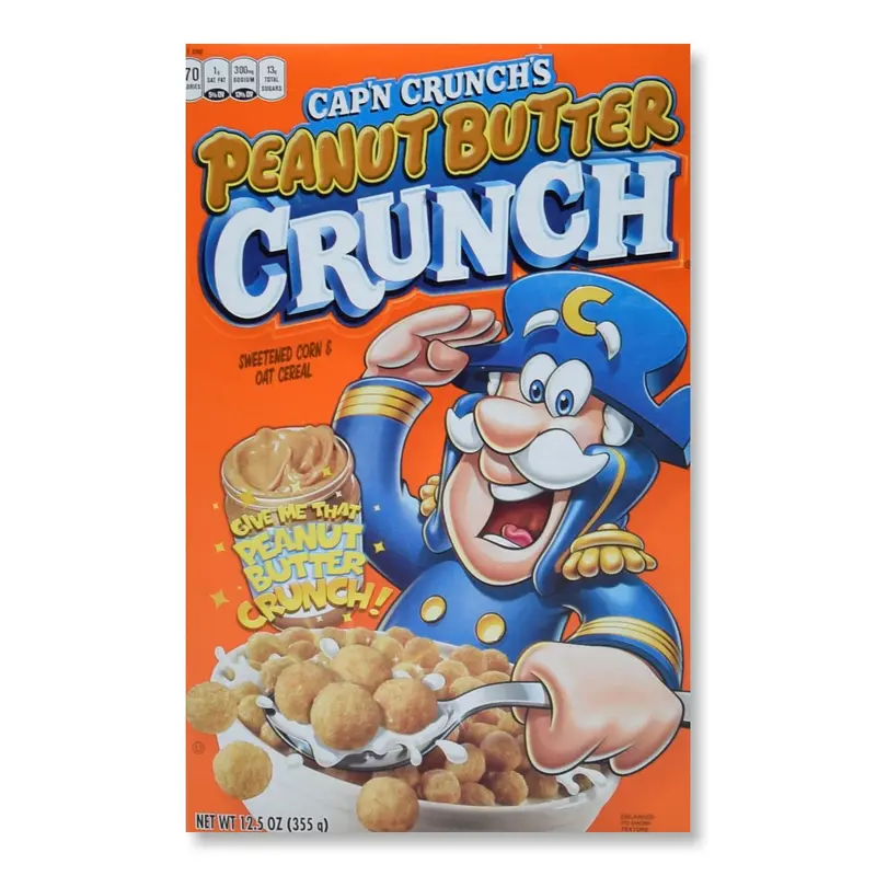 Cap'n Crunch's - Cereal "Peanut Butter Crunch" (355 g)
