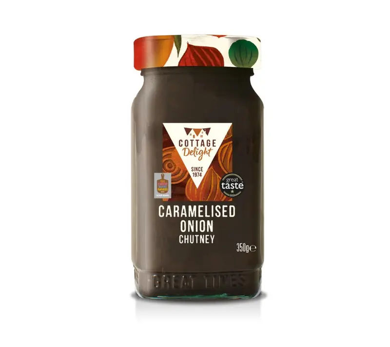 Caramelised Onion Chutney von Cottage Delight (105 g Glas)