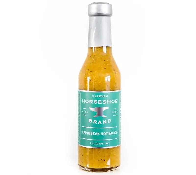 Caribbean Hot Sauce von Horseshoe Brand