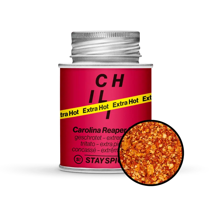 Carolina Reaper - geschrotet - EXTRA SCHARF