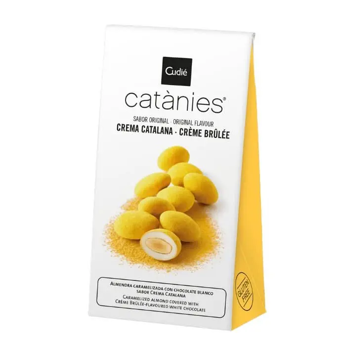 Catànies Mandelpralinen, Crème Brûlée