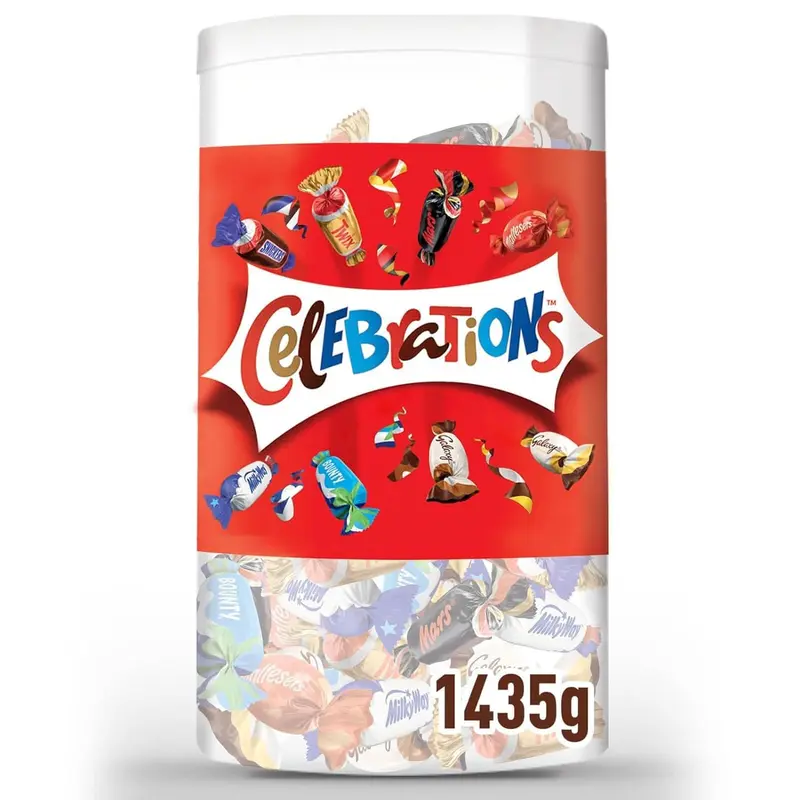 CELEBRATIONS | Mini-Schokoriegeln | Maltesers, Galaxy, Snickers & mehr | 1,435kg