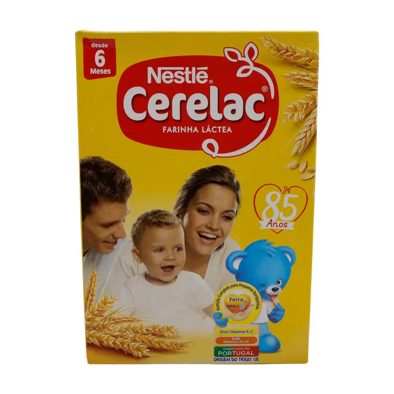 Cerelac Farinha Láctea Nestlé | Milchgetreidebrei | Für Babys ab 6 Monaten | 500 g