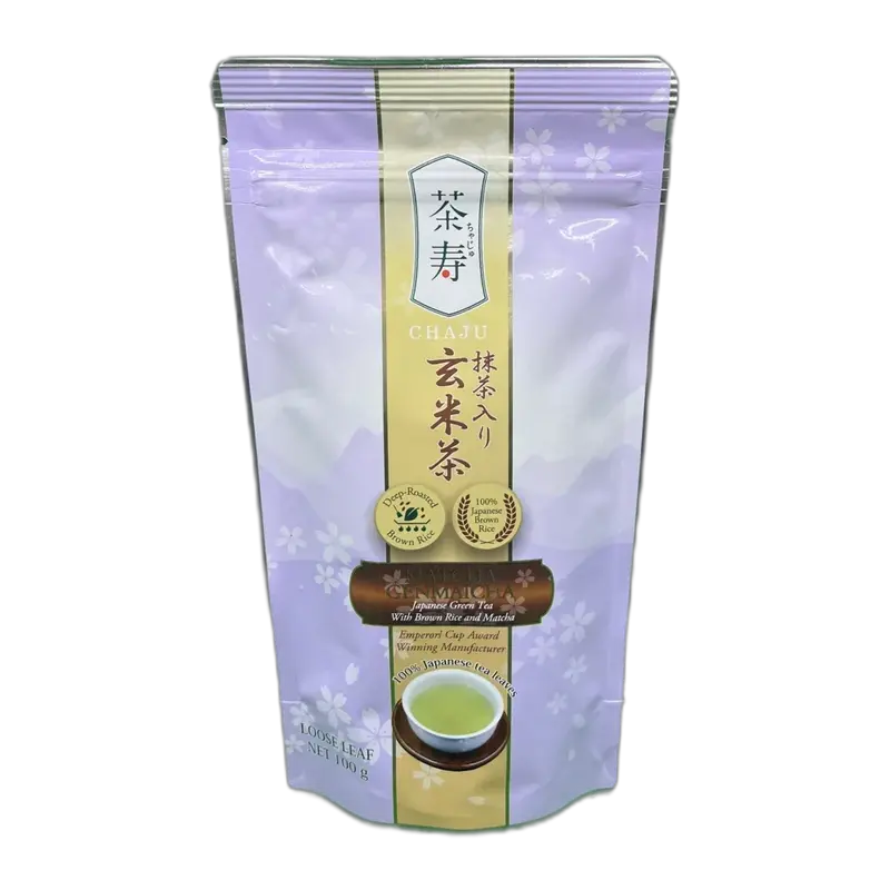 CHAJU Japanese Green Tea Leaf MatchaGanmaicha 100g
