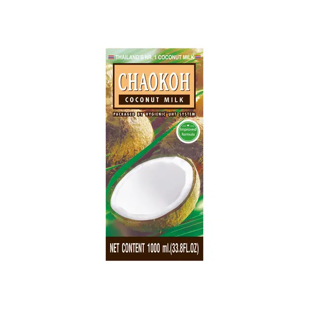 Chaokoh Kokosmilch Tetra Pak (18% Fett) 1l