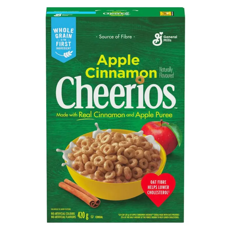 Cheerios Apple Cinnamon, Apfel-Zimt-Müsli 420g
