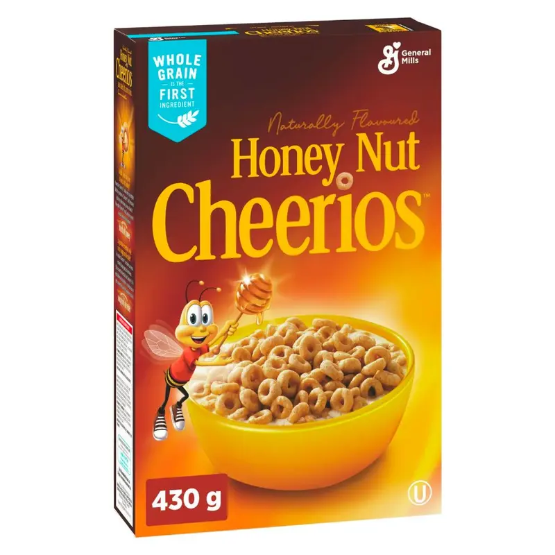 Cheerios Honey Nut au Miel et Aux Noix, Haferflocken mit Honig- und Mandelgeschmack, 430g