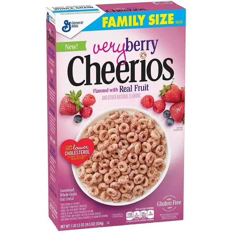 Cheerios Very Berry, Erdbeer-Müsli 309g
