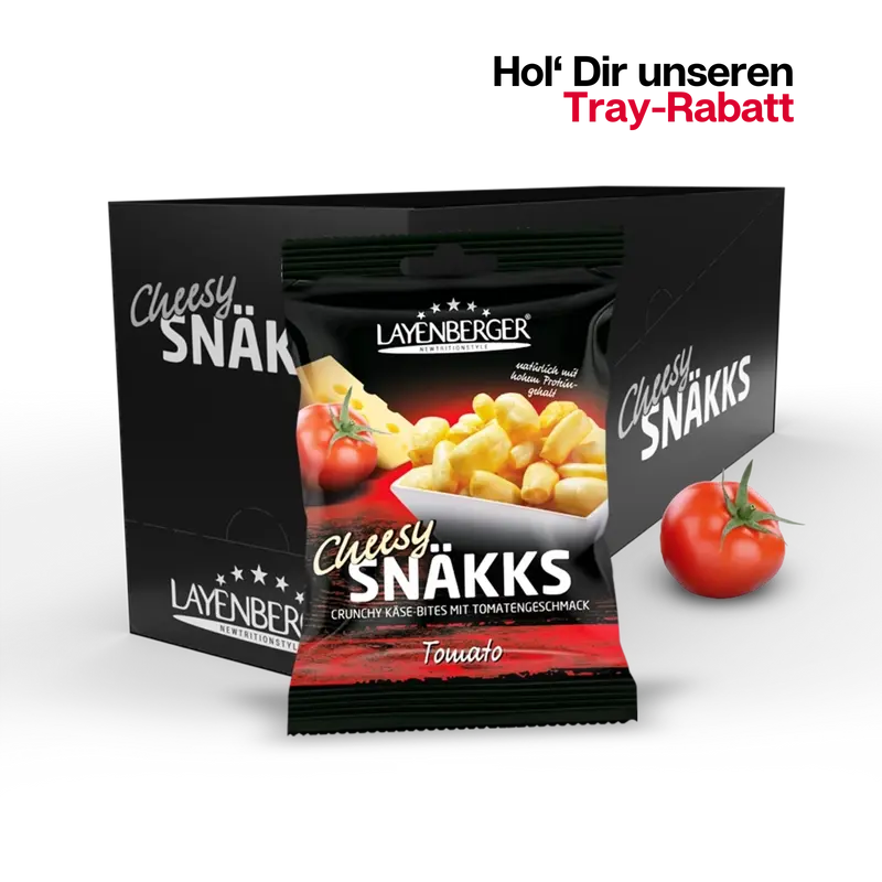 CHEESY SNÄKKS Tomato 10er Karton