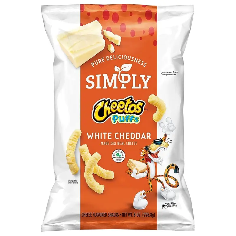 Cheetos Puffs White Cheddar, Käsechips 227g