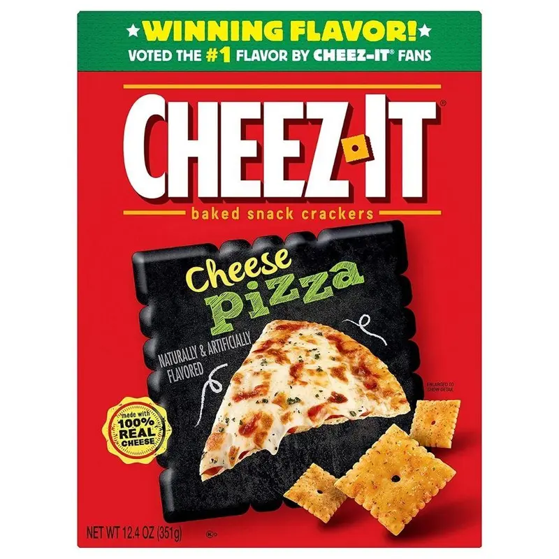 Cheez It Cheese Pizza, Cracker mit pizza 351g