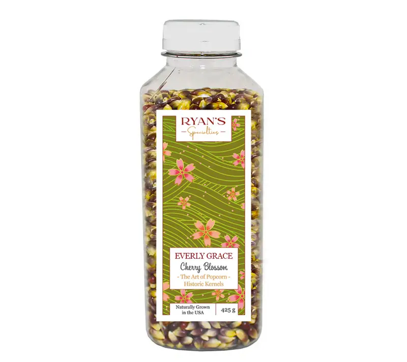 Cherry Blossom Gourmet-Popcorn von Everly Grace (425g-Flasche)
