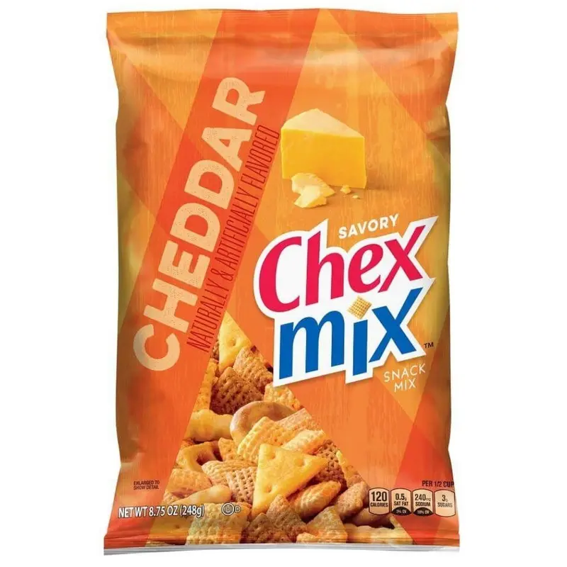 Chex Mix Cheddar, Mischung aus Käsesnacks mit 248g