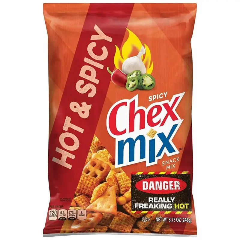 Chex Mix Hot & Spicy, würzige Snack-Mischung 248g