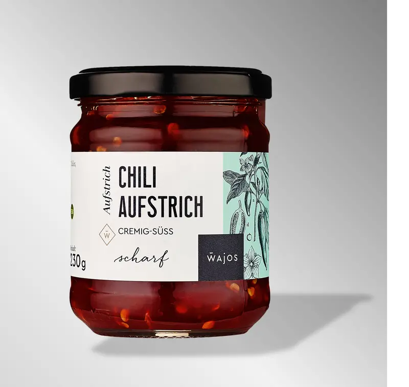 Chili Aufstrich  cremig-süß - 230g