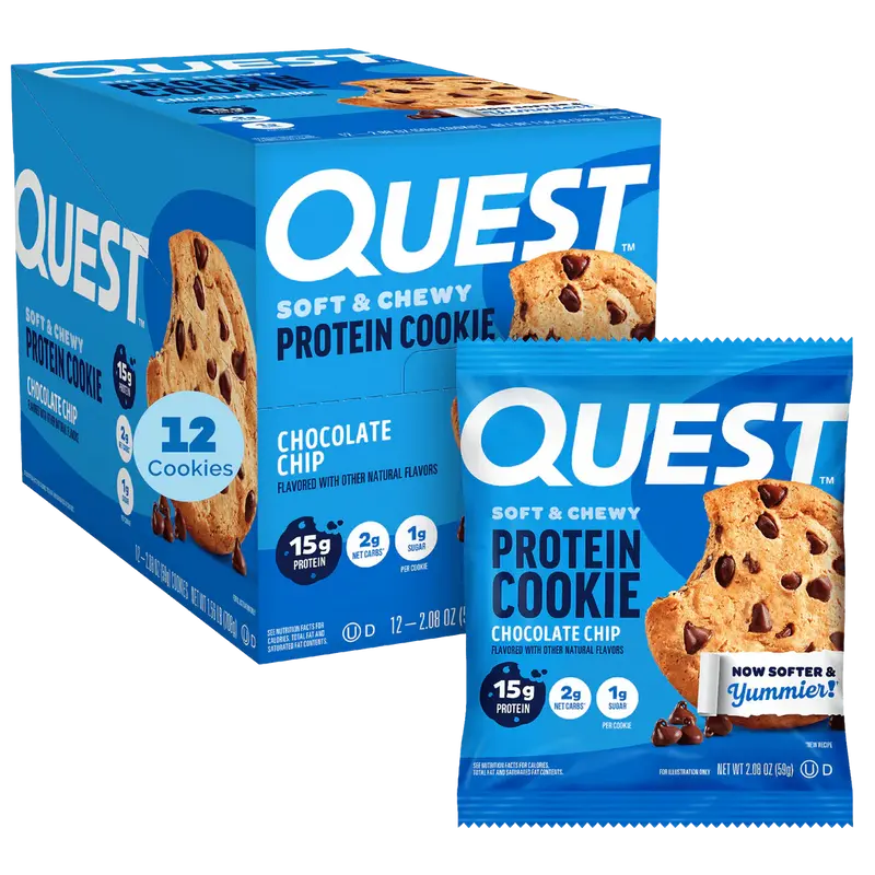 Chocolate Chip Protein Cookie | Maxipack mit 12 Stück