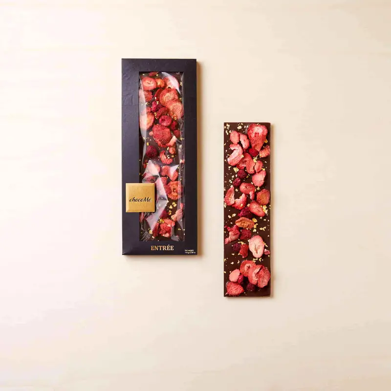 Chocome Vollmilchschokolade mit 23 Karat Gold, 110g