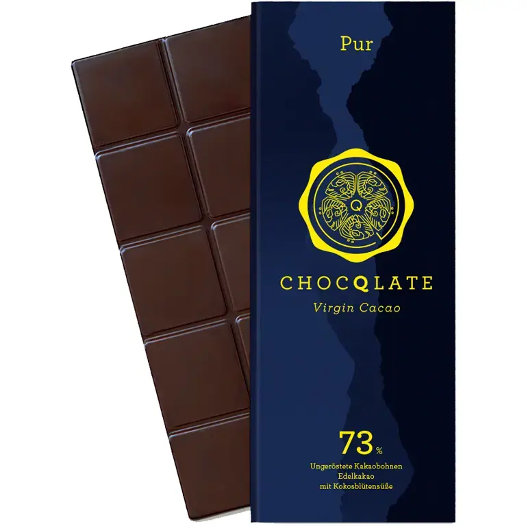 Chocqlate - 73% Pur BIO Schokolade 75g DE-ÖKO-039