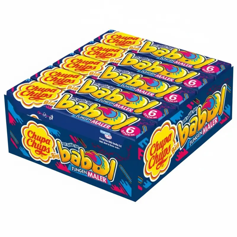 Chupa Chups Big Babol Zungenmaler Kaugummi 20 x 27,6g