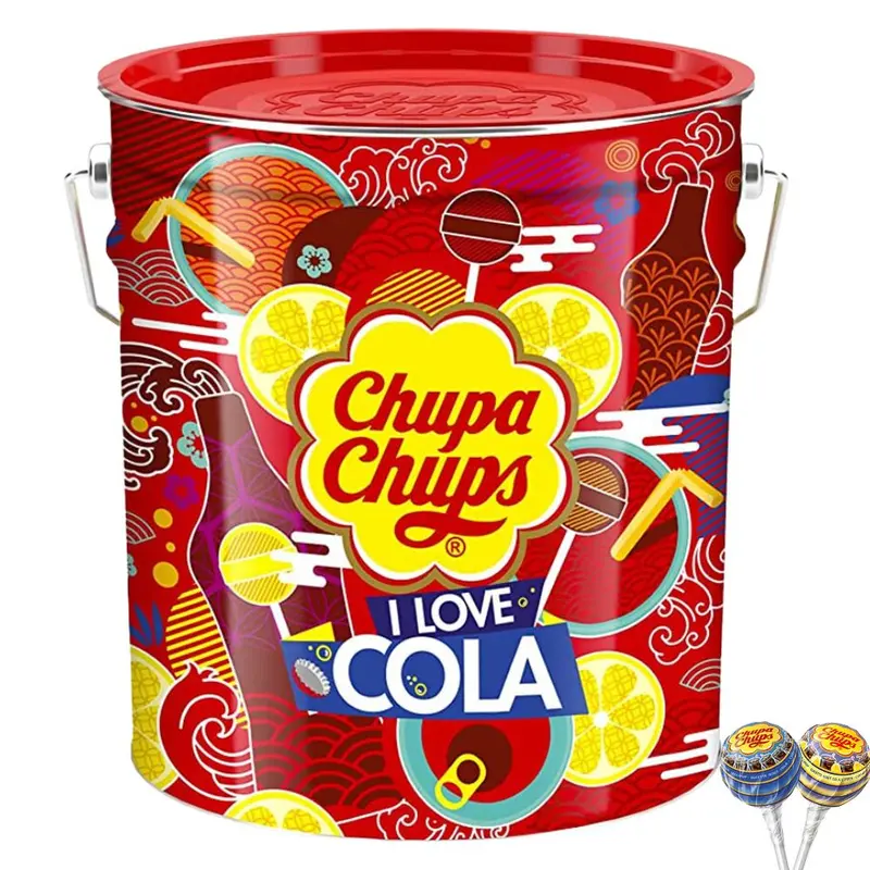 Chupa Chups I Love Cola, Lutscher mit cola Geschmack 12g (Packung mit 150)
