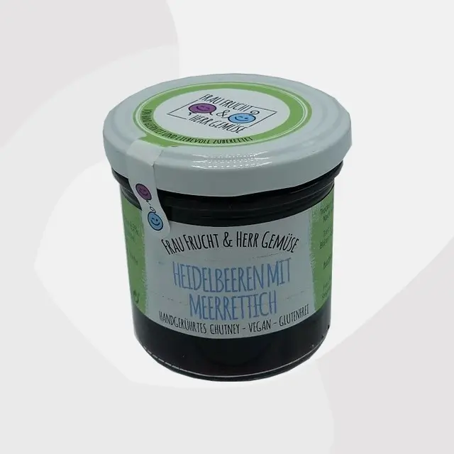 Chutney Heidelbeeren mit Meerrettich