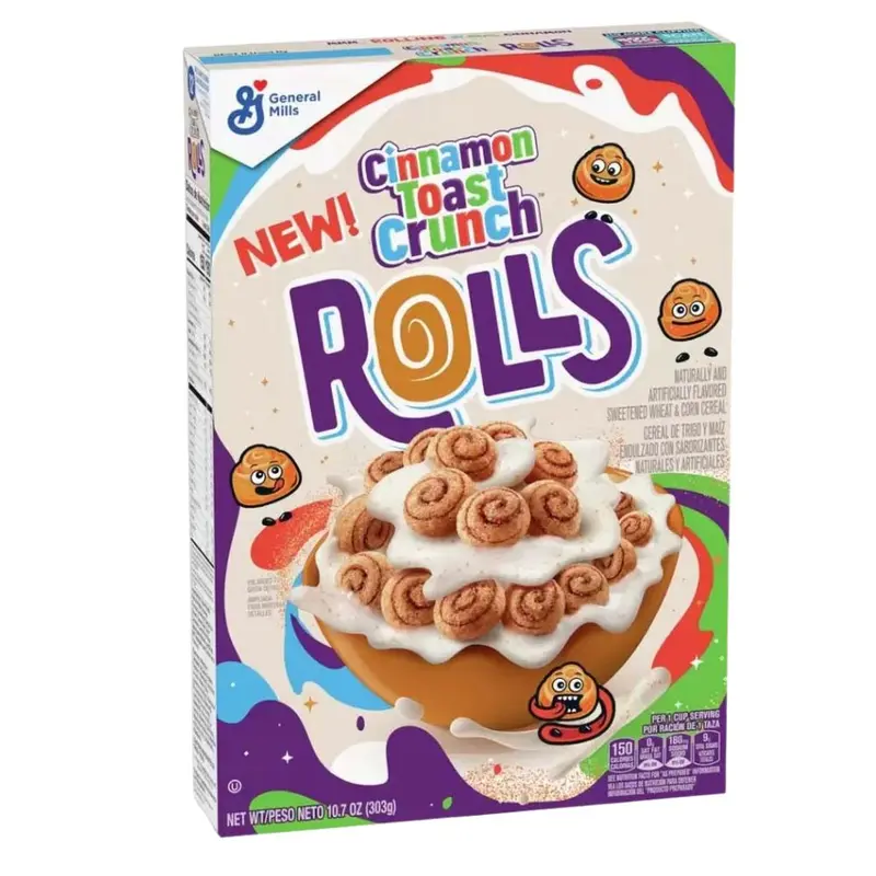Cinnamon Toast Crunch Rolls, Zerealien mit Zimtgeschmack, 303g
