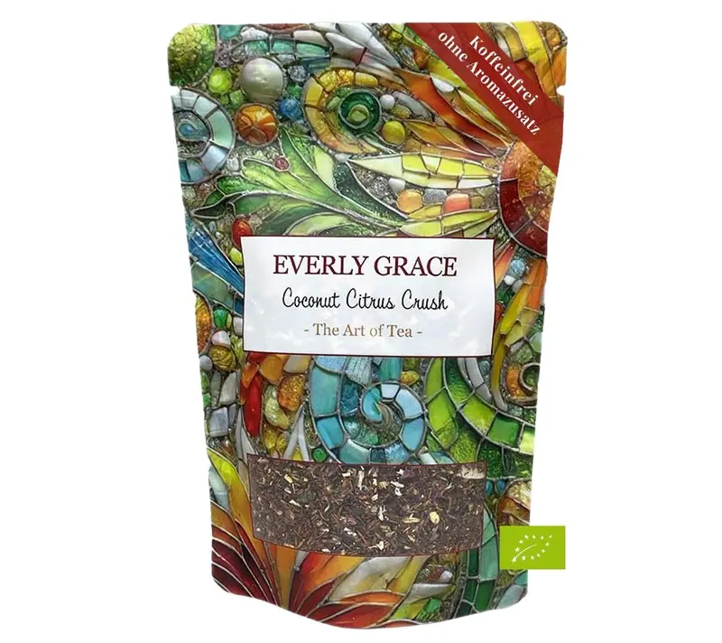 Coconut Citrus Crush Tea von Everly Grace (100 g-Beutel Bio-Tee)