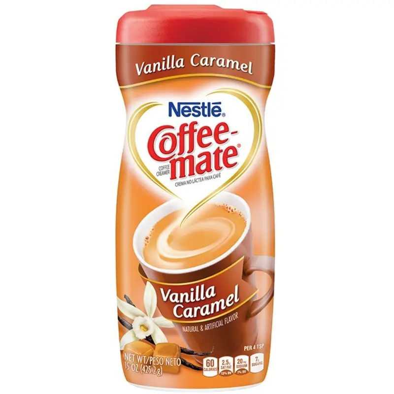 Coffee-Mate Coffee Creamer Vanilla Caramel, Vanille-Karamell-Pulver-Mischung 425,2g