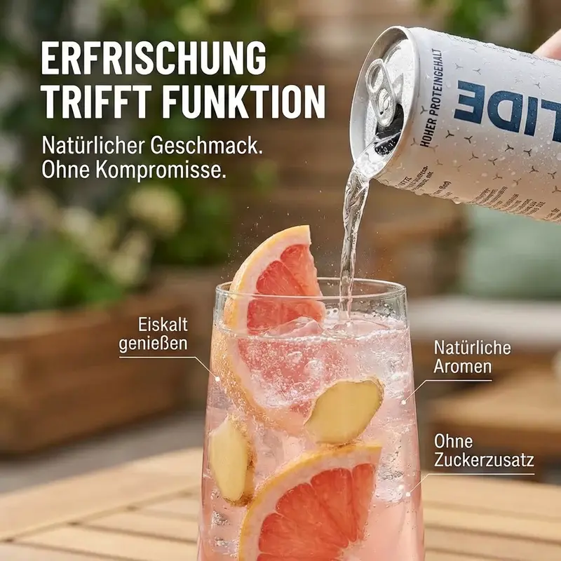 Collide Collagen Drink Grapefruit-Ingwer, 24x250ml