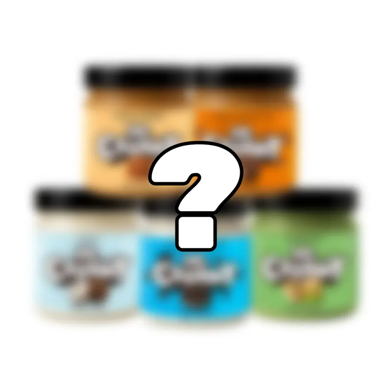 Combo Mr. Creamy "Überraschungsgeschmacksrichtungen", 5 streichfähige Cremes in Überraschungsgeschmacksrichtungen zu 200 g