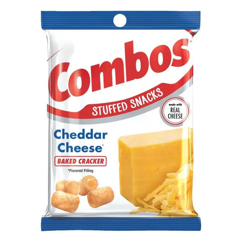 Combos Cheddar Cheese Cracker Big Pack, Cheddar-Cracker im Maxi-Format