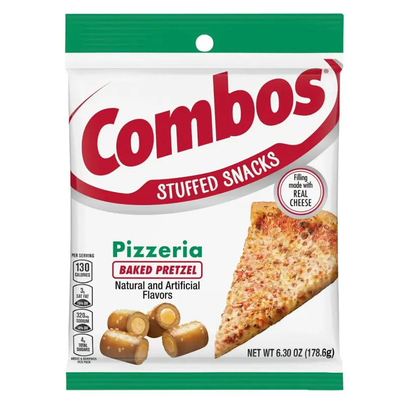 Combos Pizzeria Pretzel Big Pack, Brezel mit Geschmack pizza im Maxi-Format