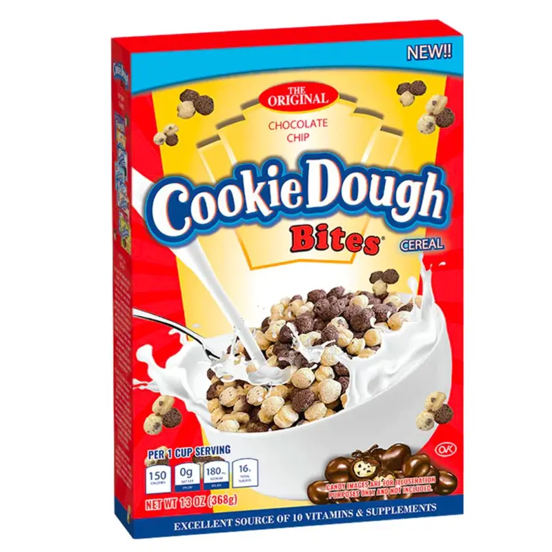 Cookie Dough Bite Cereal, Schokoladenflocken 368g