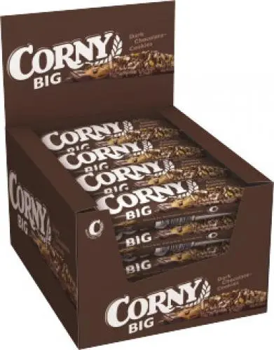 Corny BIG Müsliriegel Dunkle Schoko-Cookies 24 x 50g