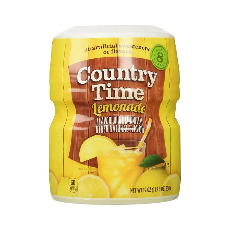 Country Time Lemonade, Getränkepulver für Zitronenlimonade 538g
