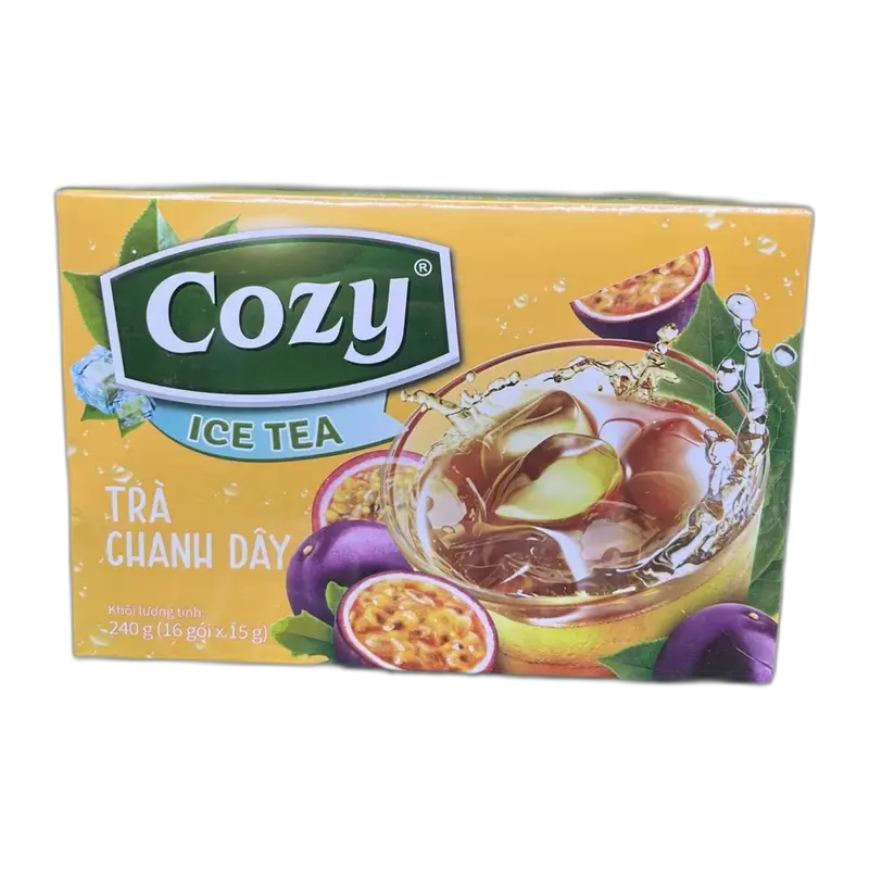 COZY Ice Tea Passionfruit 240G