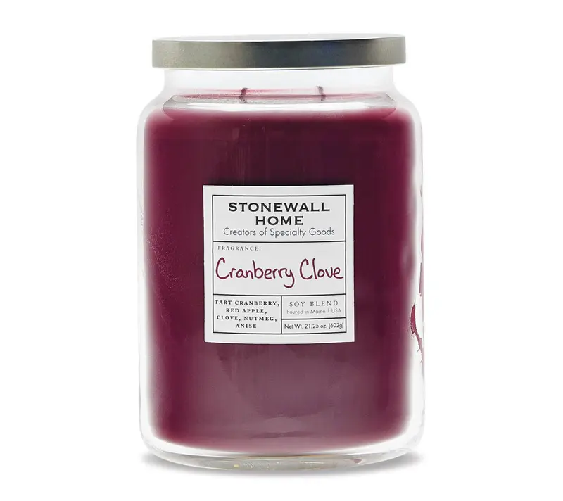Cranberry Clove Duftkerze von Stonewall Kitchen