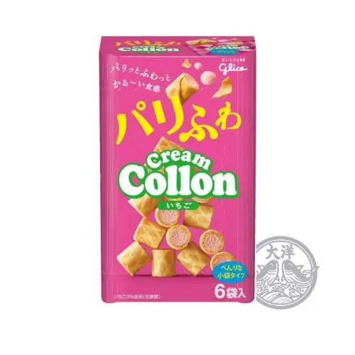 Cream Collon Ichigo (Crispy Wafer with Strawberry Cream)
