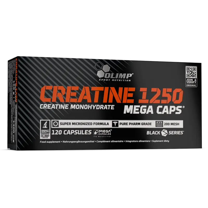 Creatine Mega Caps 1250 (120 Kapseln)