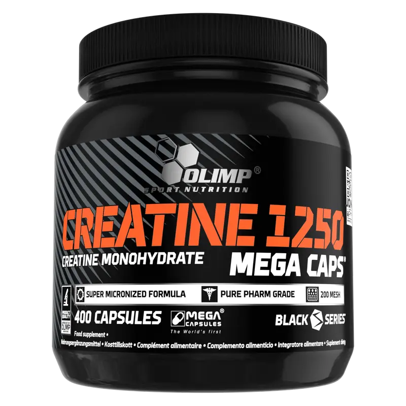 Creatine Mega Caps 1250 (400 Kapseln)