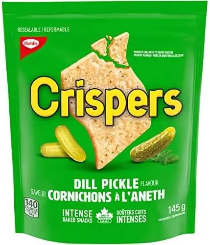 Crispers - Baked Snacks "Dill Pickle" (145 g)