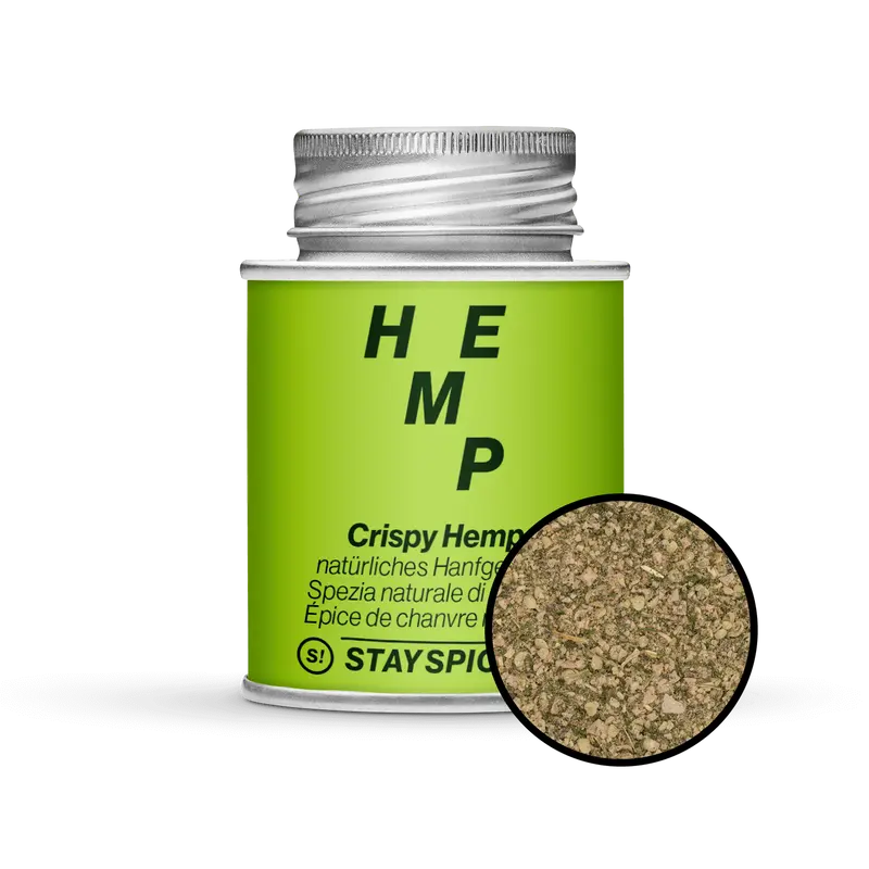 Crispy Hemp, natürliches Hanfgewürz