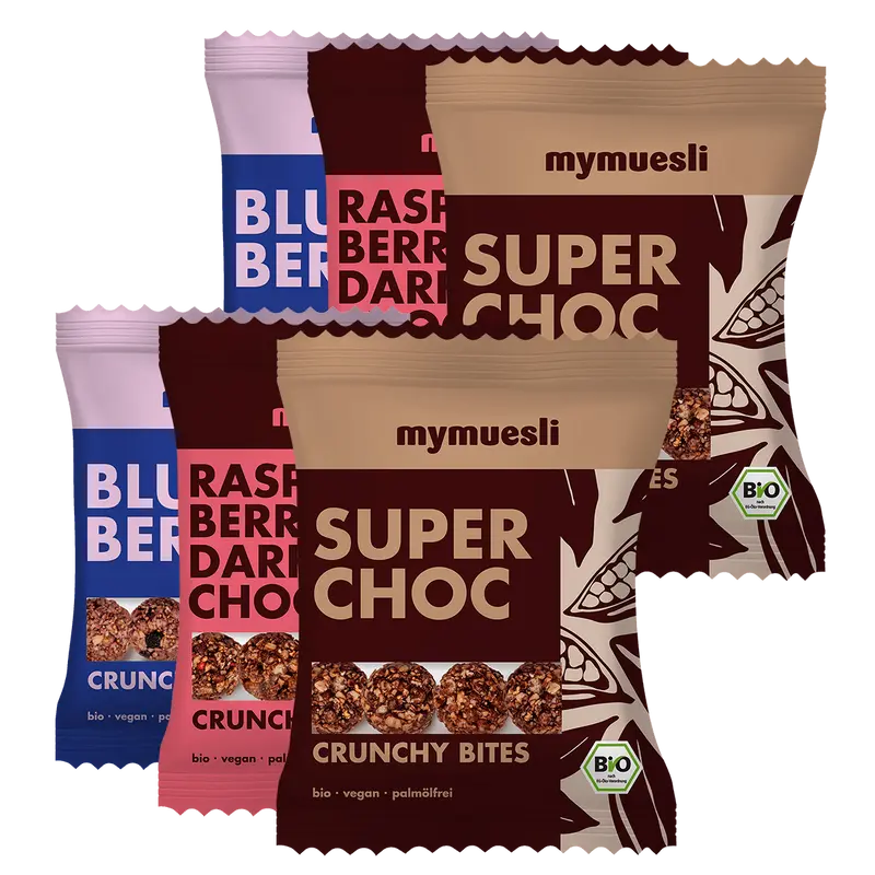 Crunchy Bites 6er Probierpaket