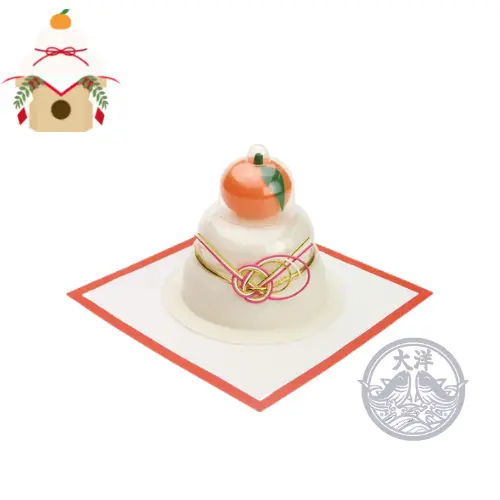 Daidai Tsuki Kagami Mochi Komochi 2p (Runder Reiskuchen)