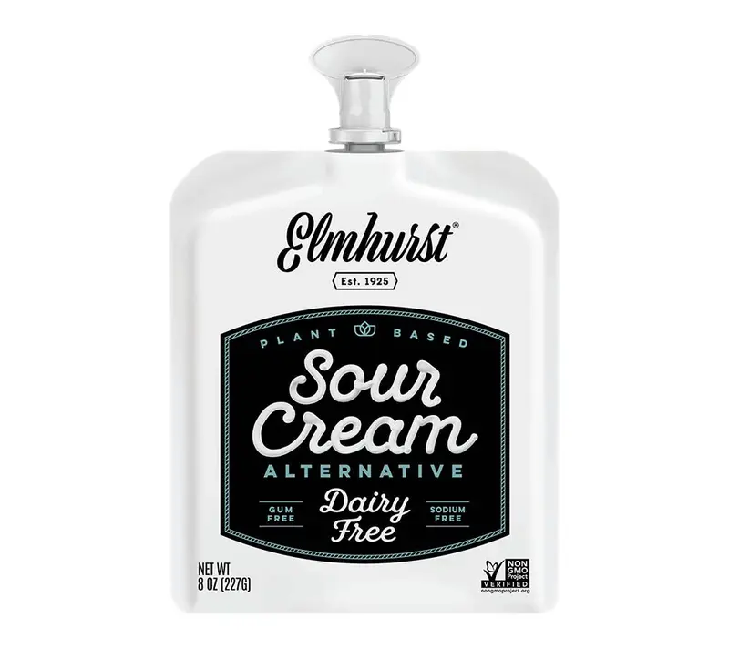 Dairy Free Sour Cream von Elmhurst (227 ml-Beutel)
