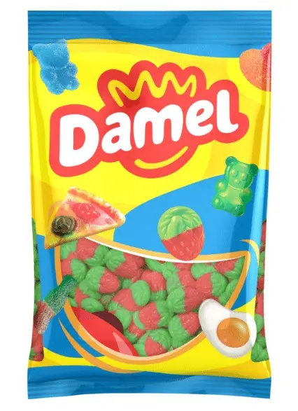 Damel Fruchtgummi Erdbeeren 1kg