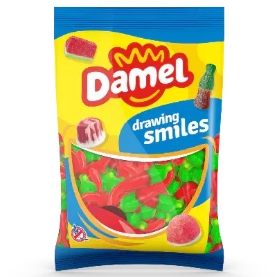 Damel Fruchtgummi Hot Peppers 1kg
