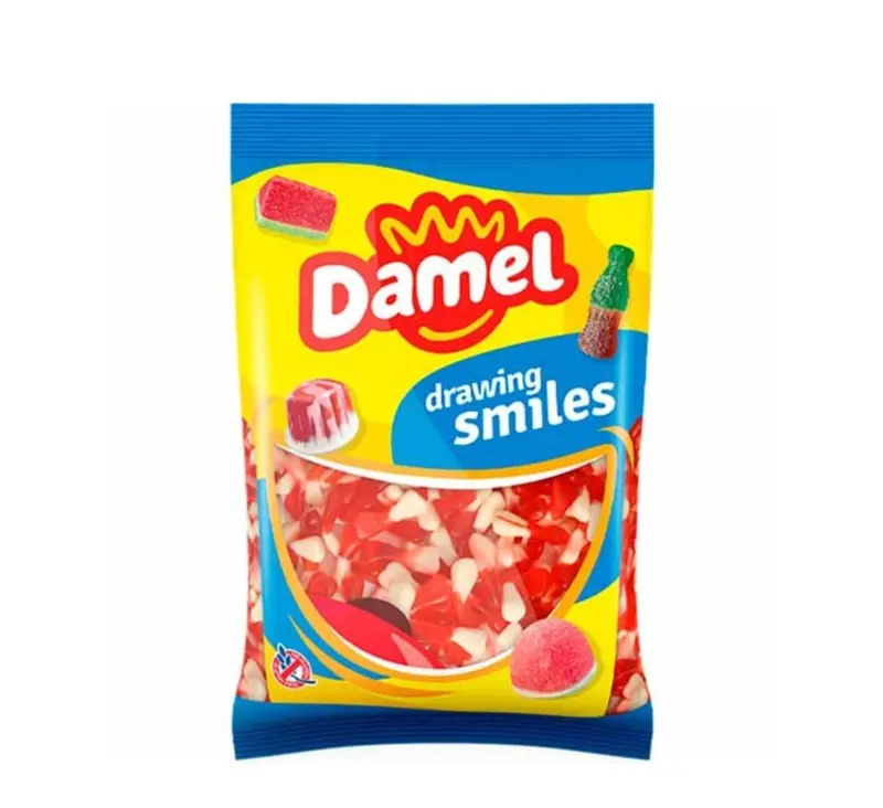 Damel Fruchtgummi Schaumzucker Bones 1kg